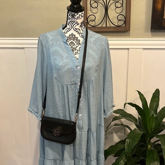 Tory Burch Amanda Crossbody in Black - Picture 3 of 9